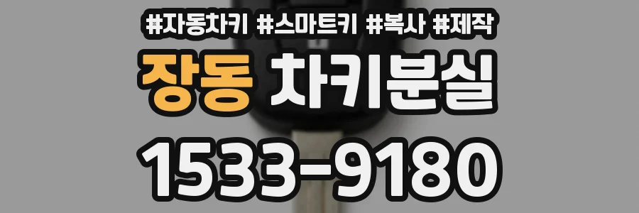 장동 차키분실