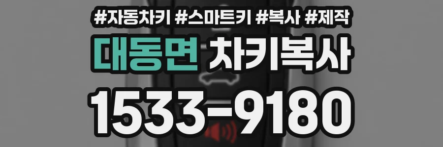 대동면 차키복사
