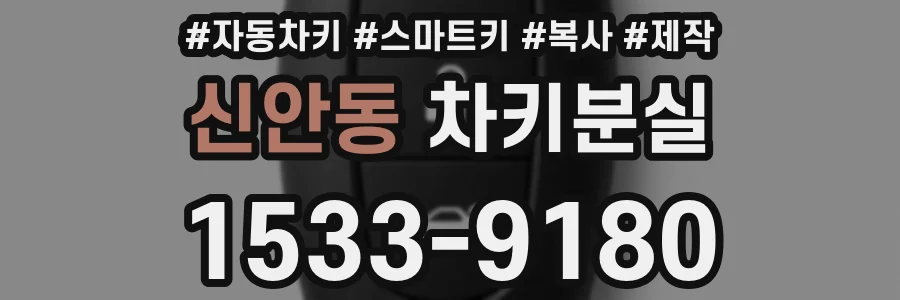신안동 차키분실