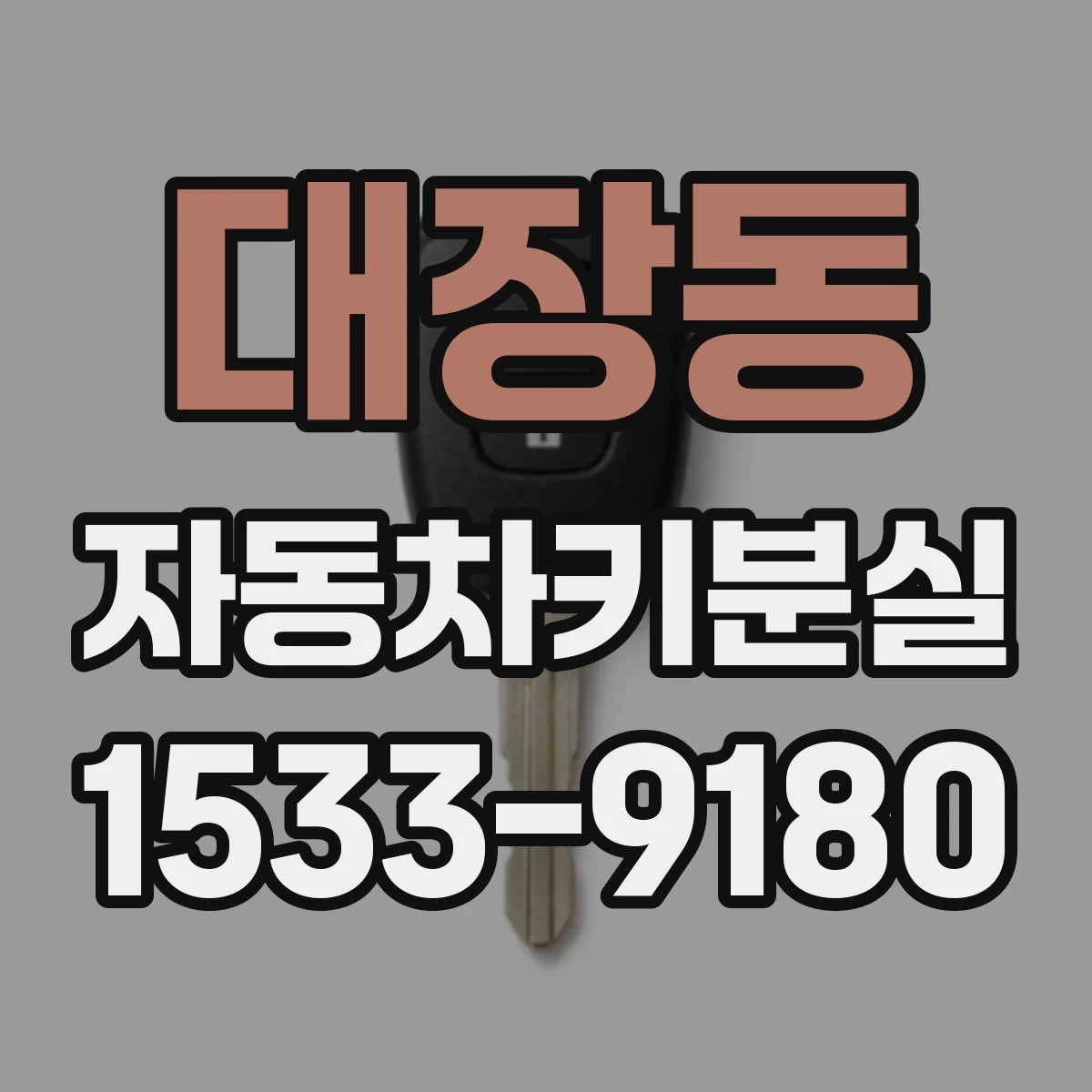 대장동 자동차키분실