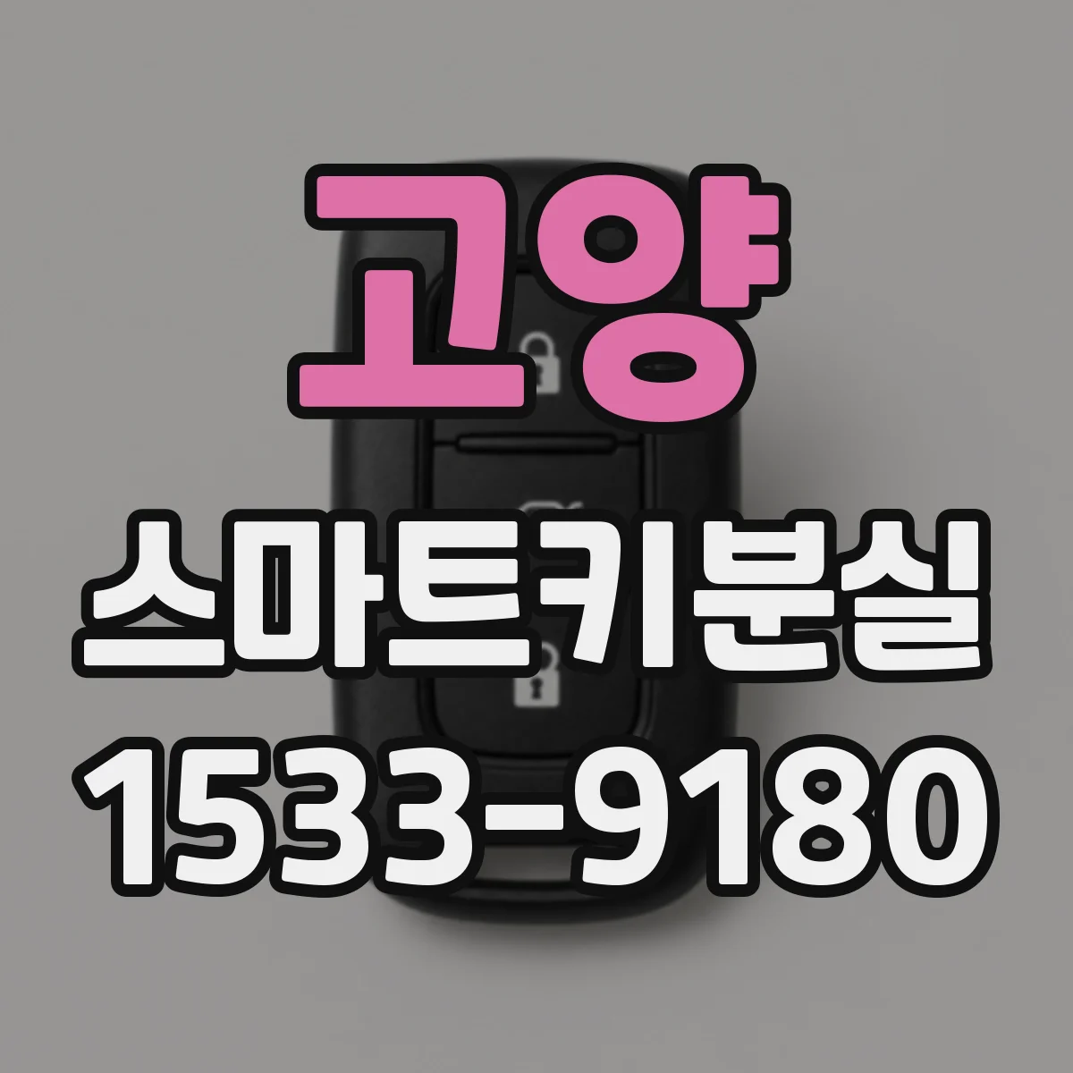 고양 스마트키분실