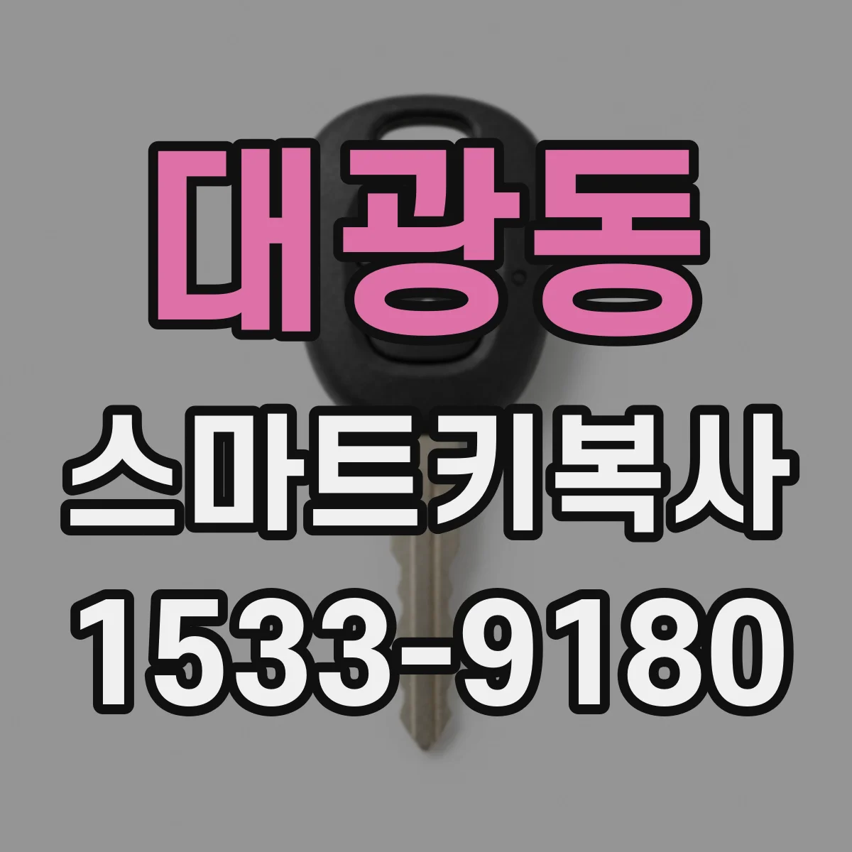 대광동 스마트키복사