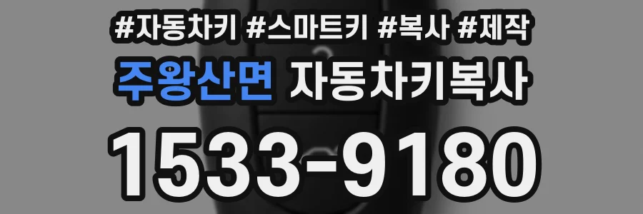 주왕산면 자동차키복사