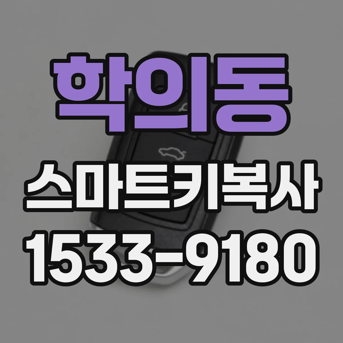 학의동 스마트키복사