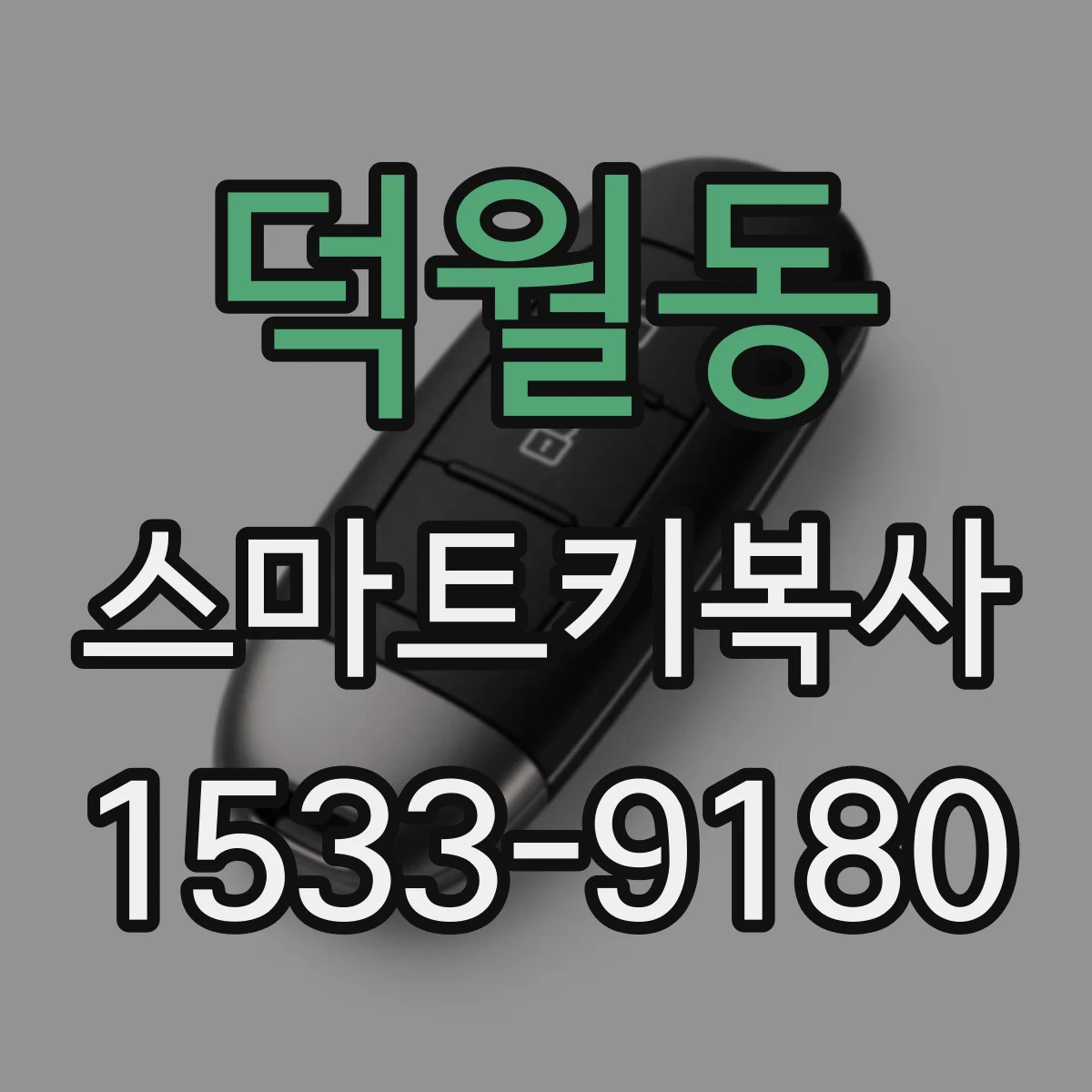 덕월동 스마트키복사