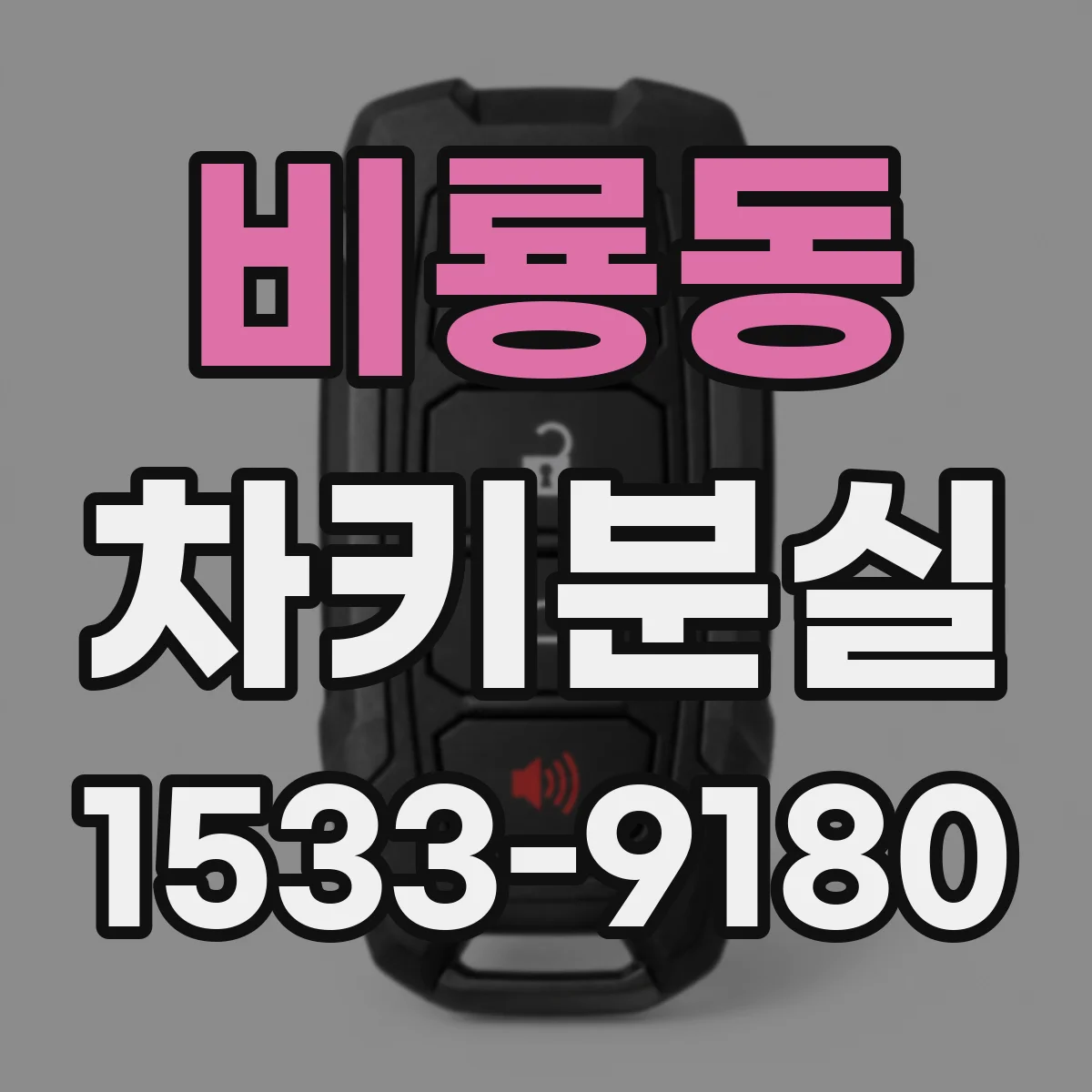 비룡동 차키분실