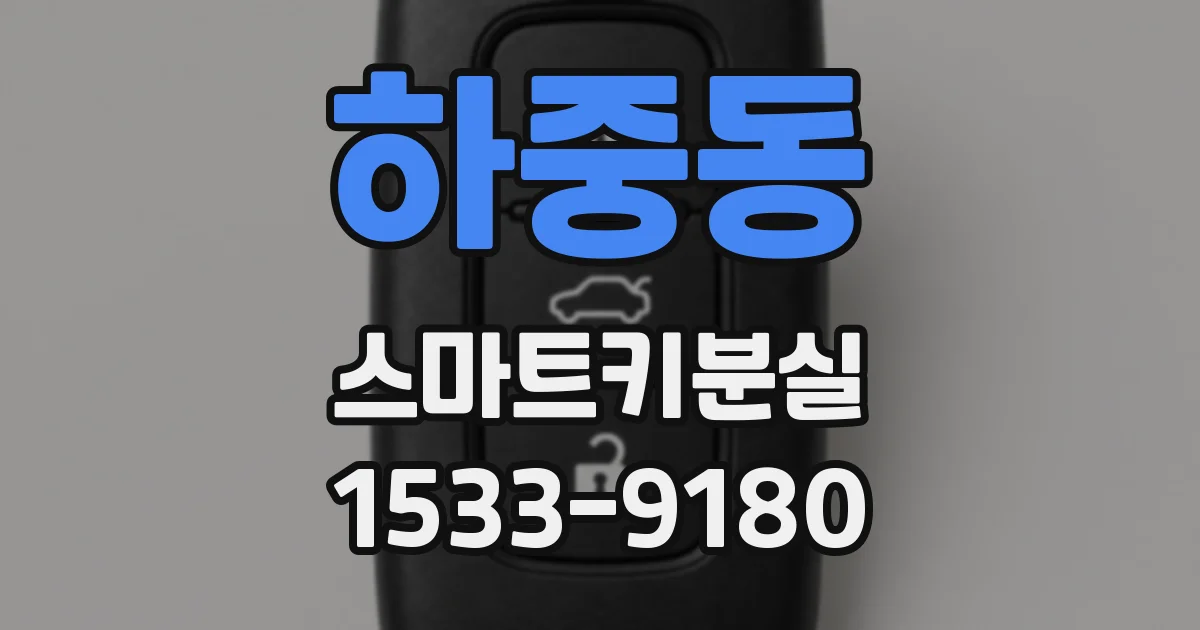 하중동 스마트키분실