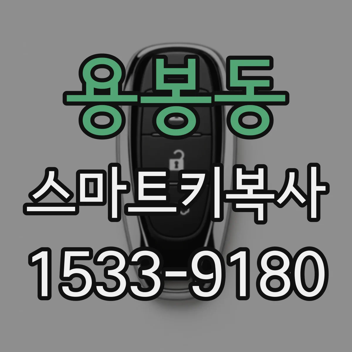 용봉동 스마트키복사