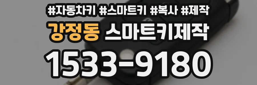 강정동 스마트키제작