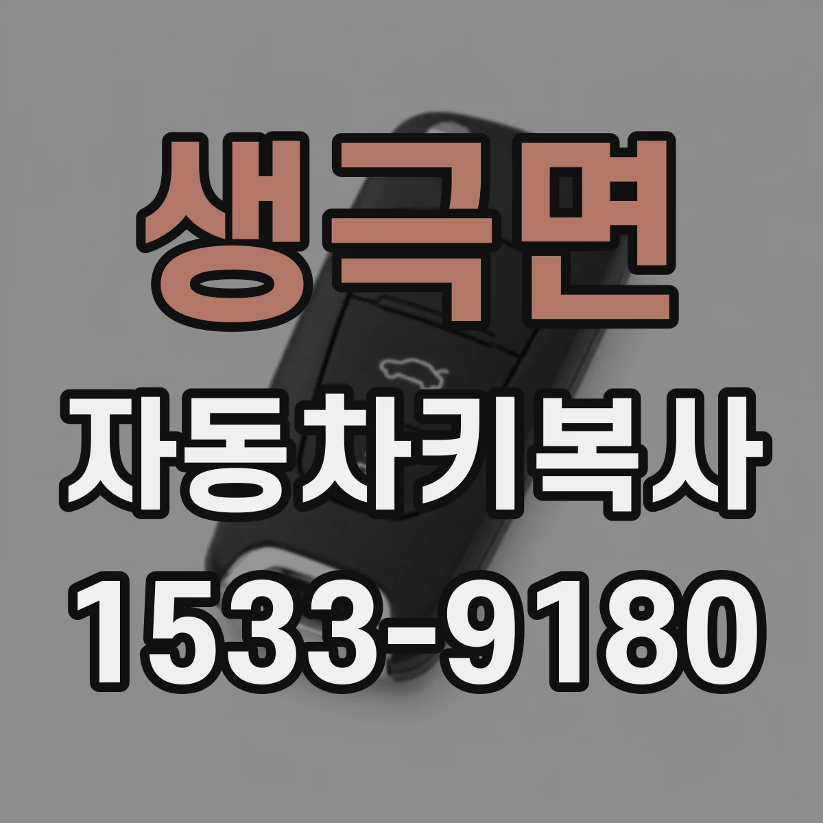 생극면 자동차키복사