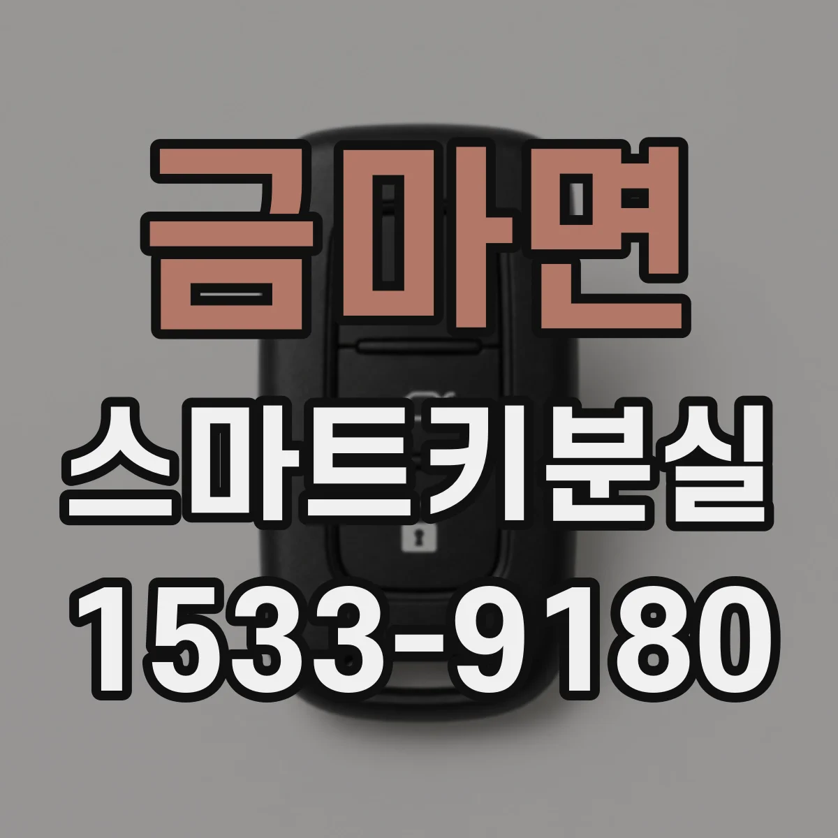 금마면 스마트키분실