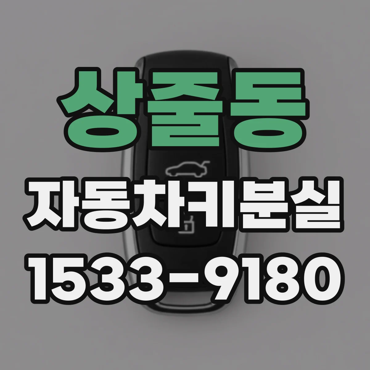 상줄동 자동차키분실