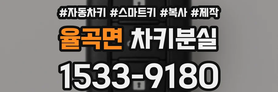 율곡면 차키분실