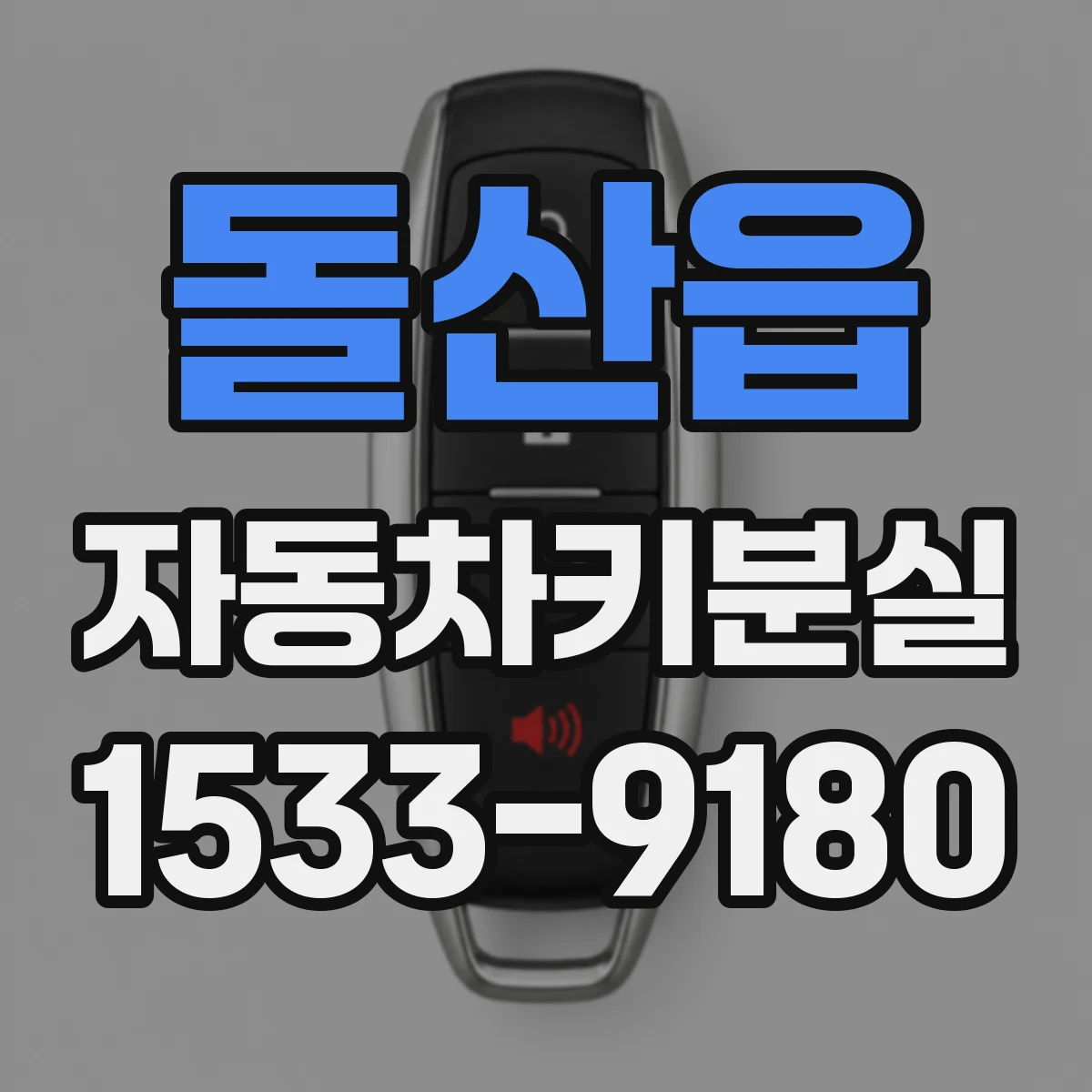 돌산읍 자동차키분실