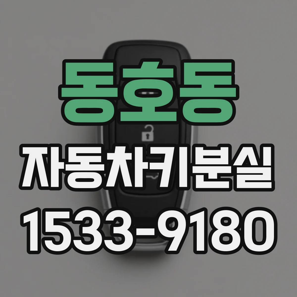 동호동 자동차키분실