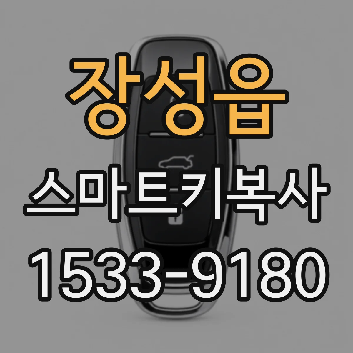 장성읍 스마트키복사