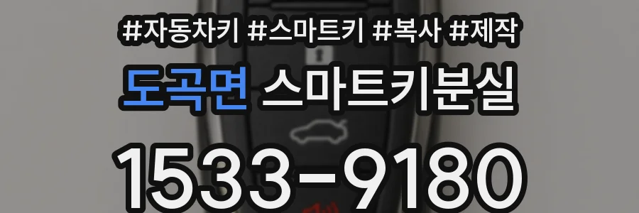 도곡면 스마트키분실