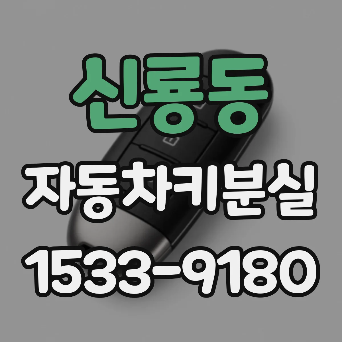 신룡동 자동차키분실