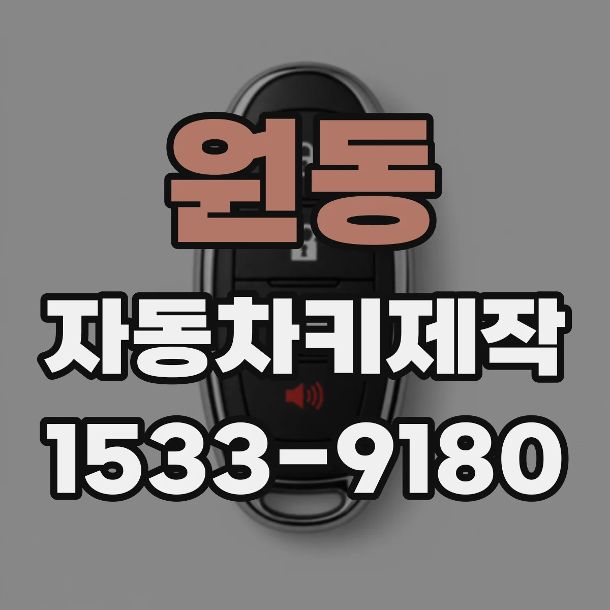 원동 자동차키제작