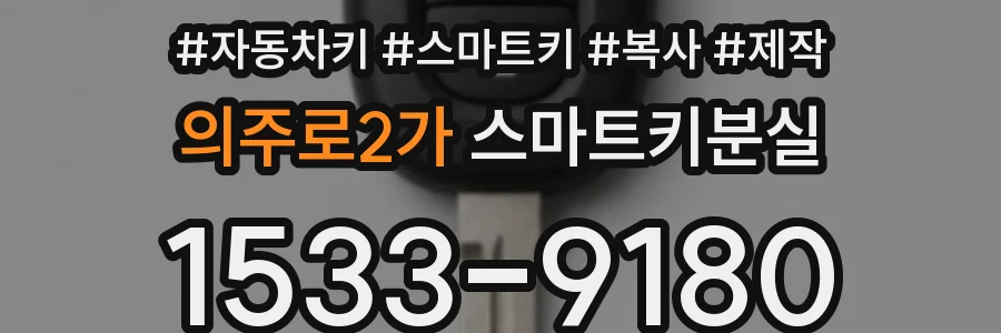 의주로2가 스마트키분실