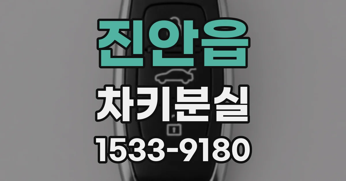 진안읍 차키분실