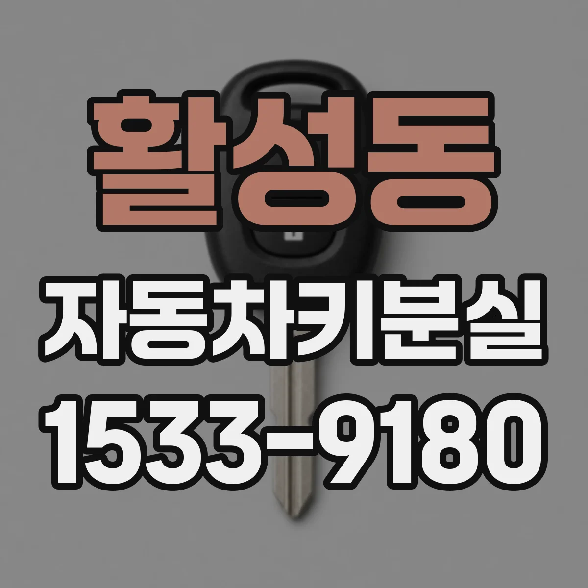활성동 자동차키분실