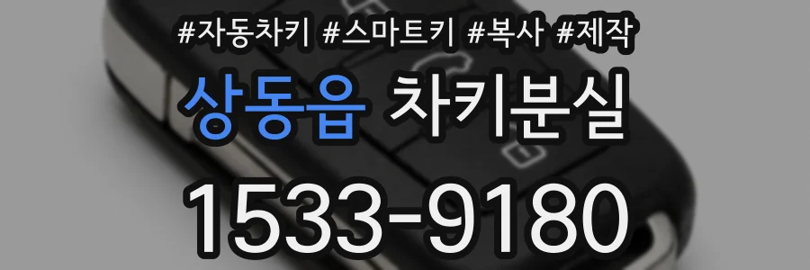 상동읍 차키분실