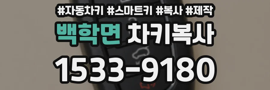 백학면 차키복사