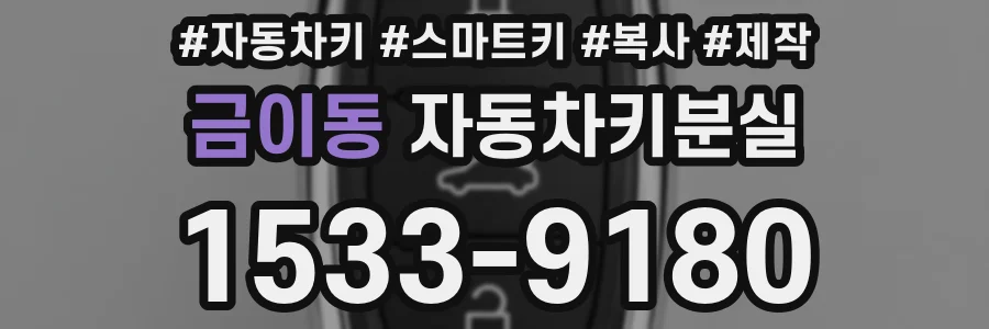 금이동 자동차키분실