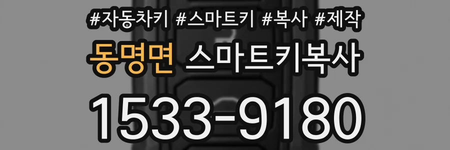 동명면 스마트키복사