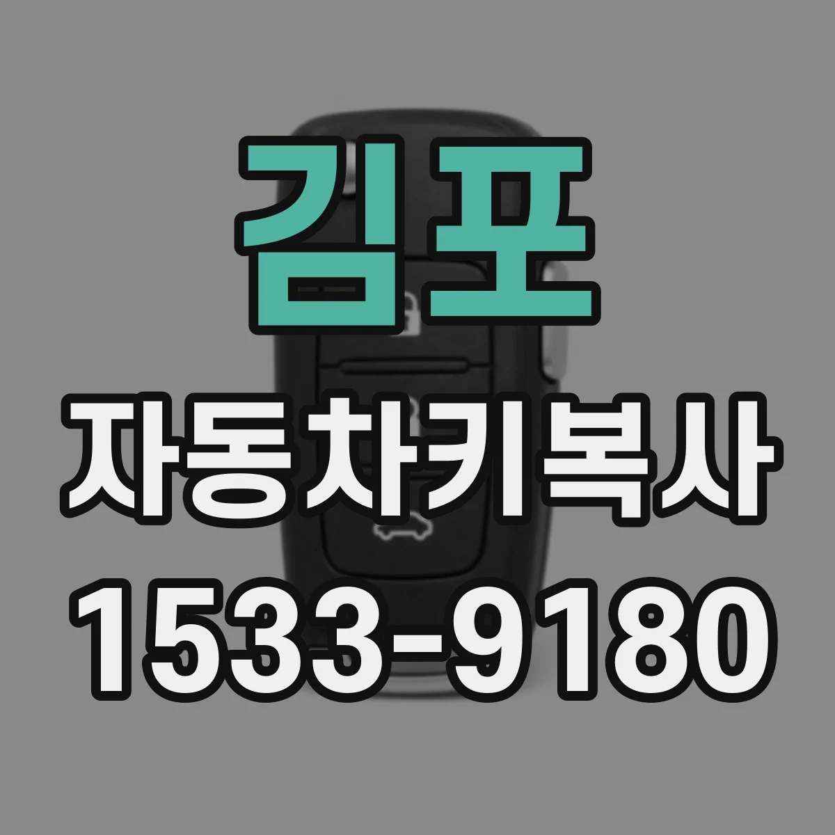 김포 자동차키복사