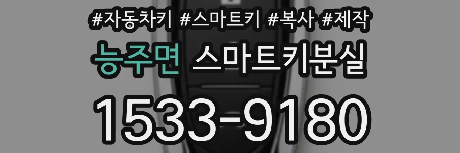 능주면 스마트키분실