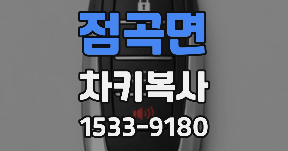 점곡면 차키복사