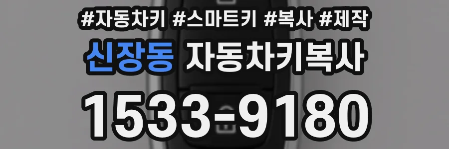 신장동 자동차키복사