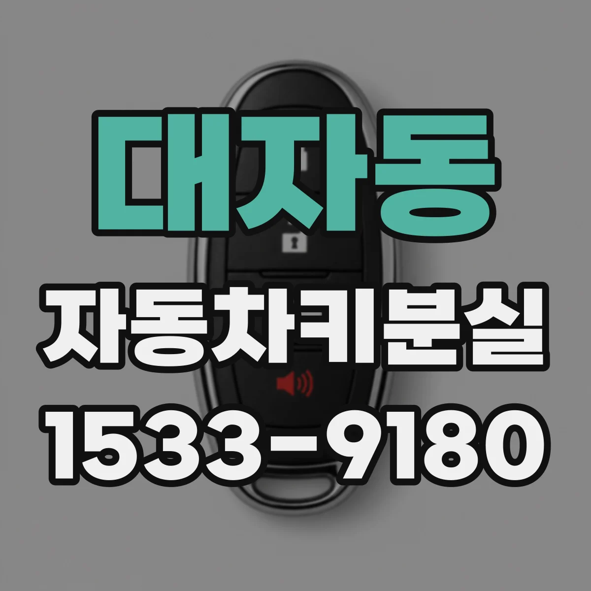 대자동 자동차키분실