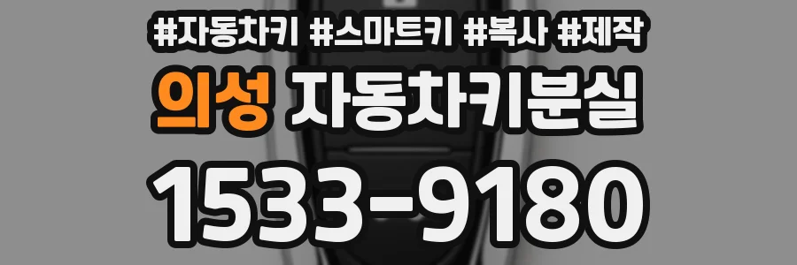 의성 자동차키분실