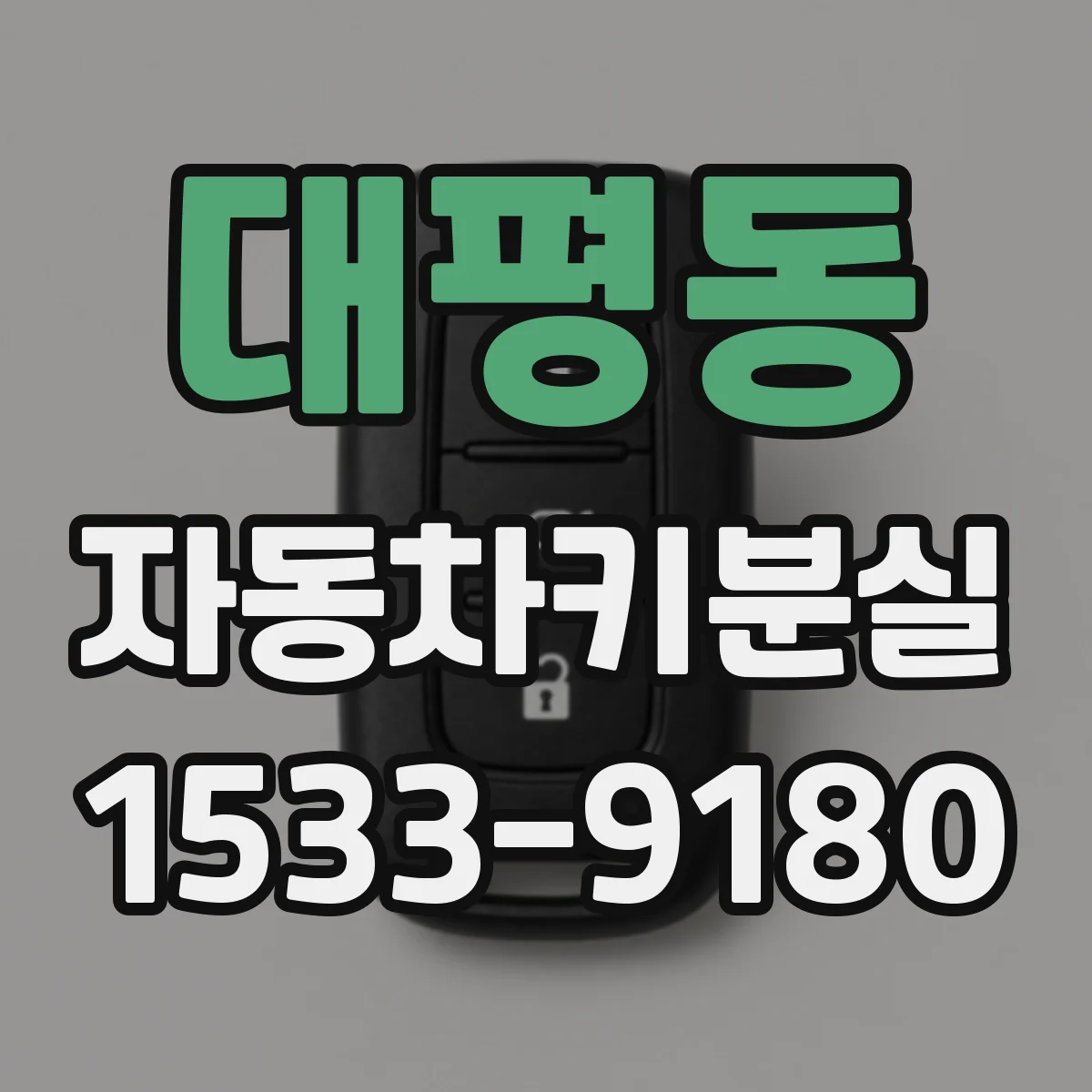 대평동 자동차키분실