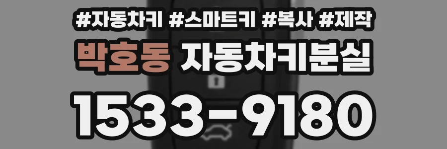박호동 자동차키분실