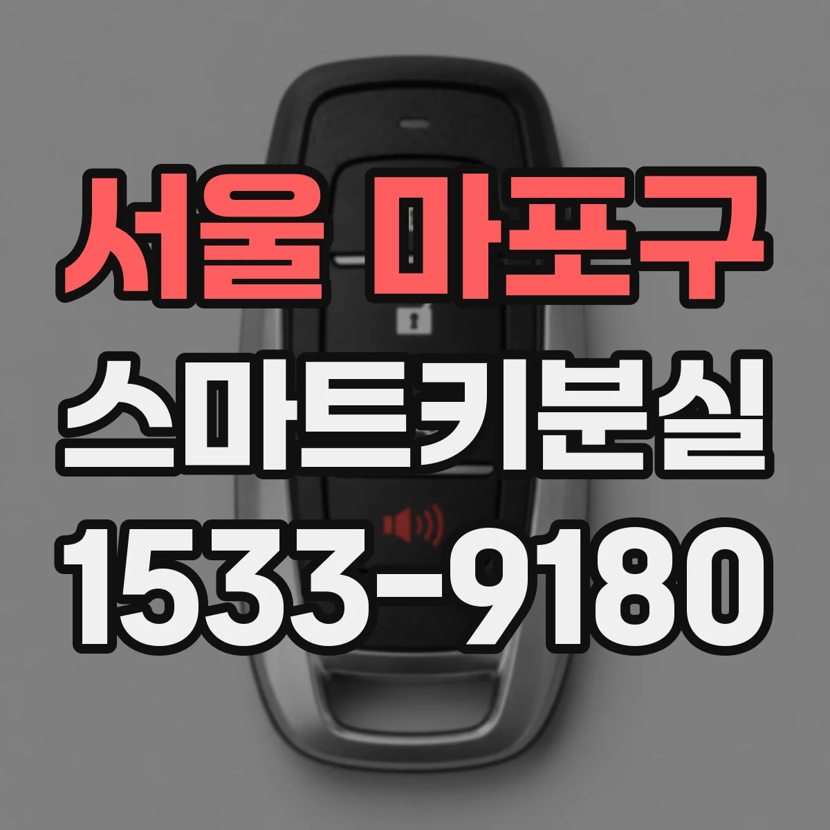 서울 마포구 스마트키분실