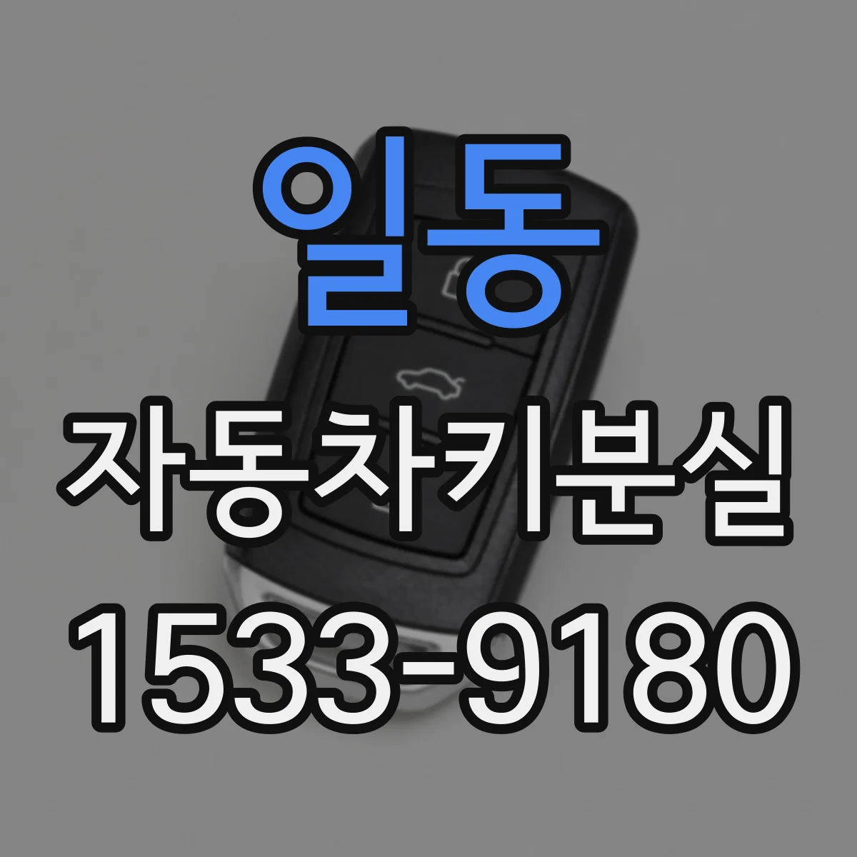 일동 자동차키분실