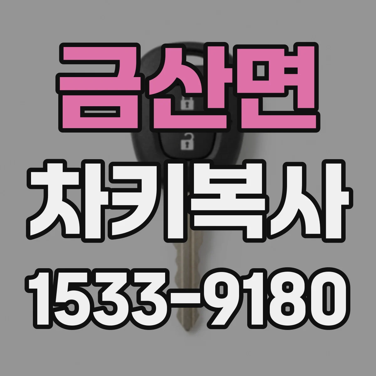 금산면 차키복사