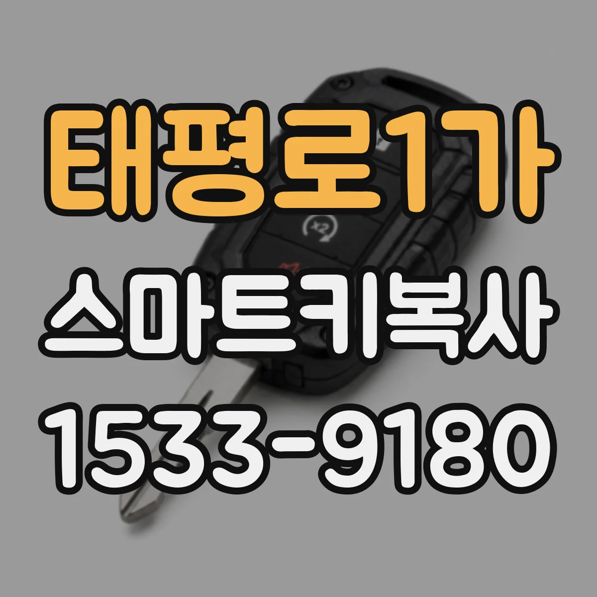태평로1가 스마트키복사