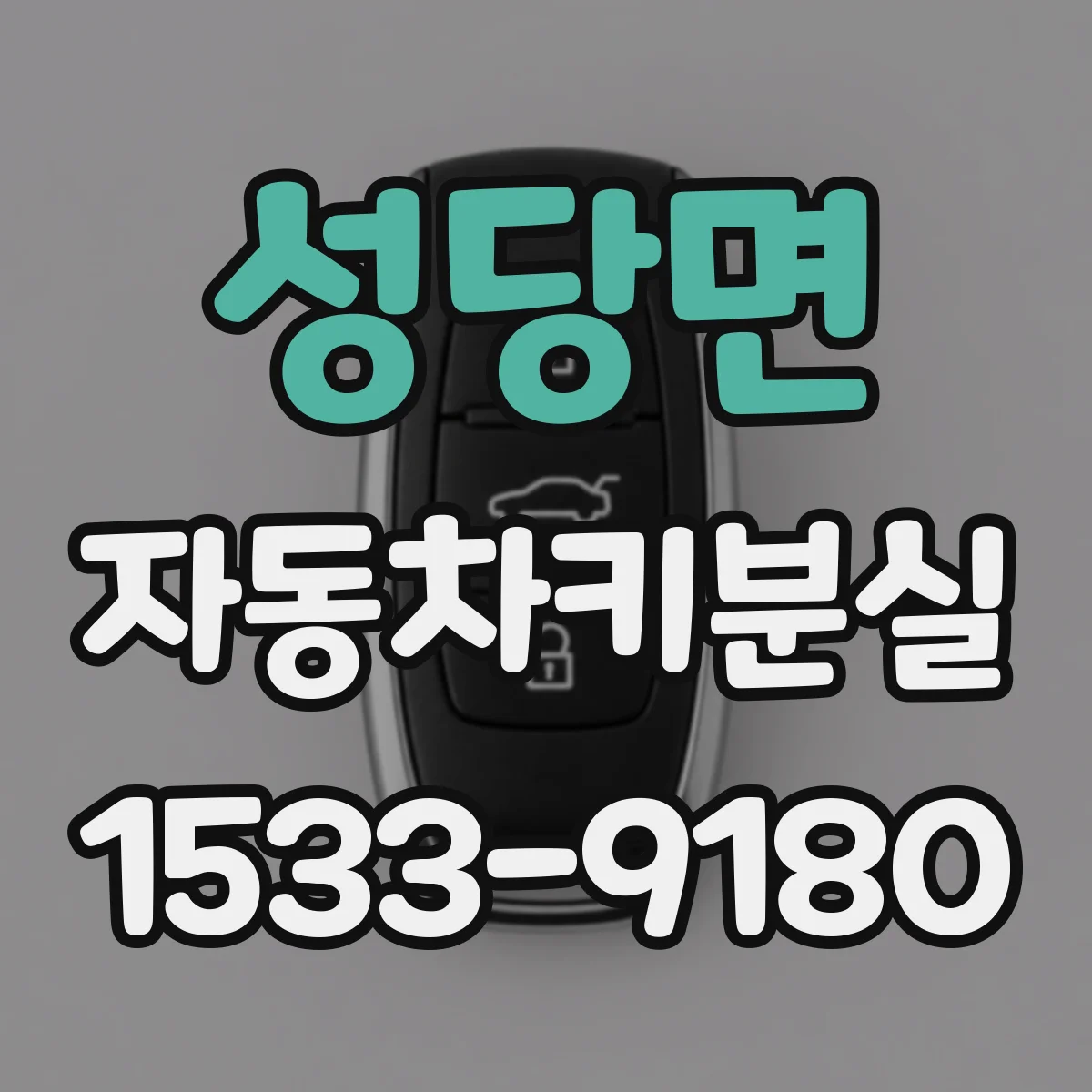 성당면 자동차키분실