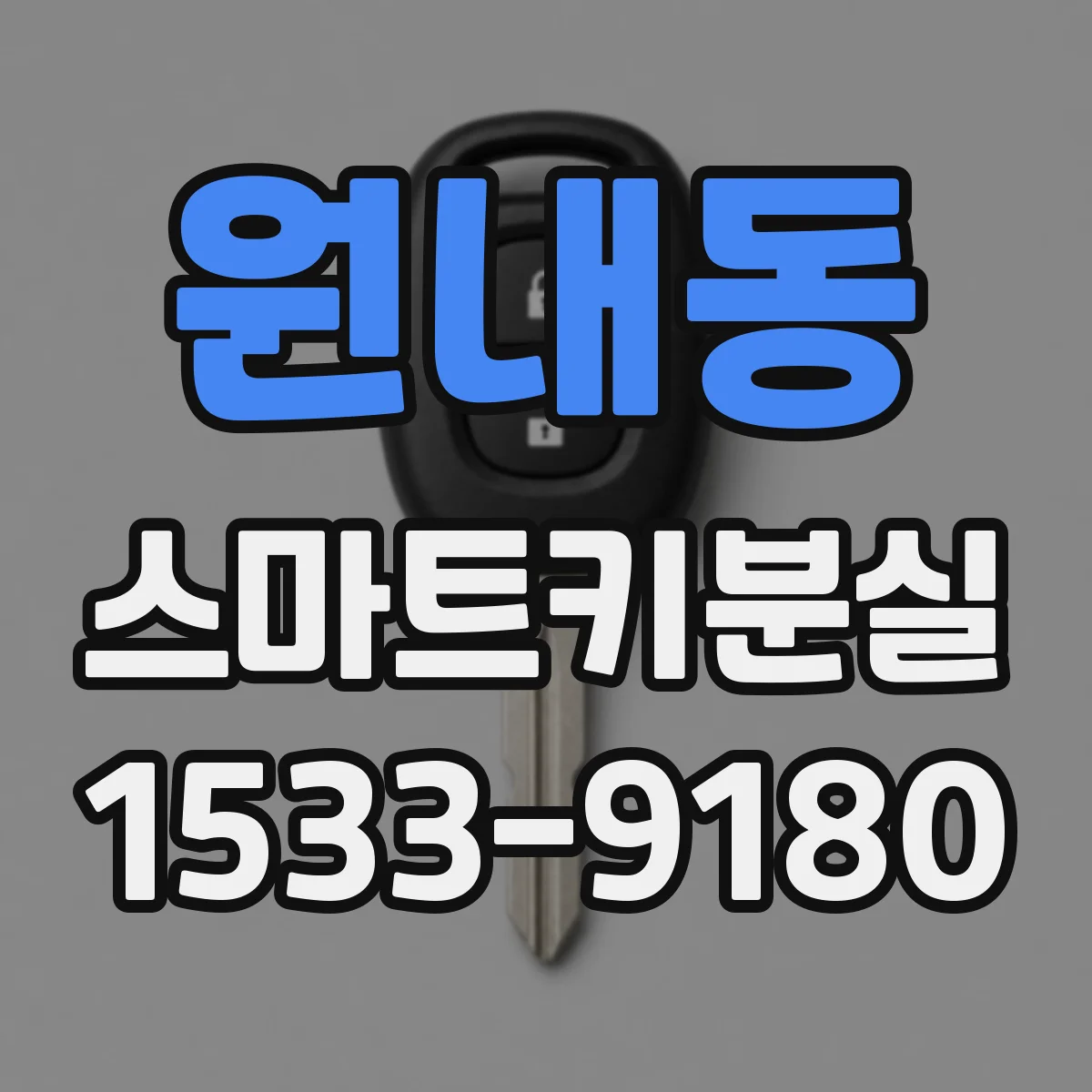 원내동 스마트키분실