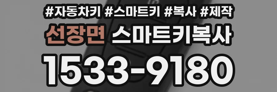 선장면 스마트키복사