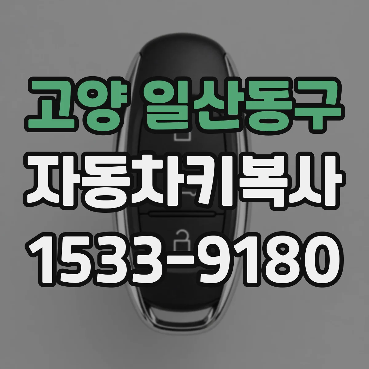 고양 일산동구 자동차키복사