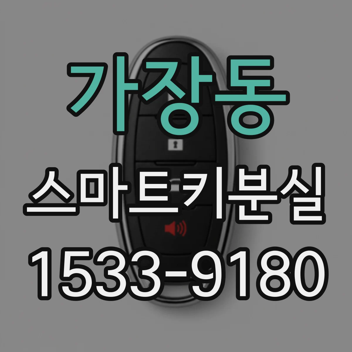 가장동 스마트키분실