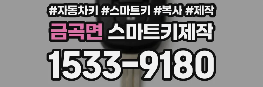금곡면 스마트키제작