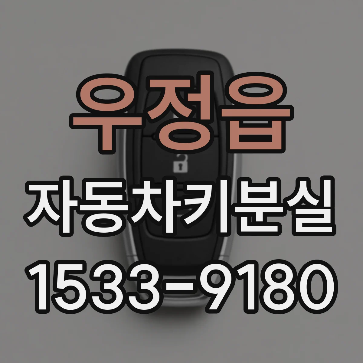 우정읍 자동차키분실