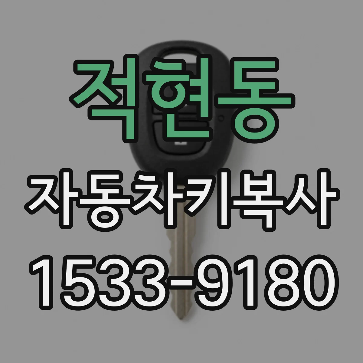 적현동 자동차키복사